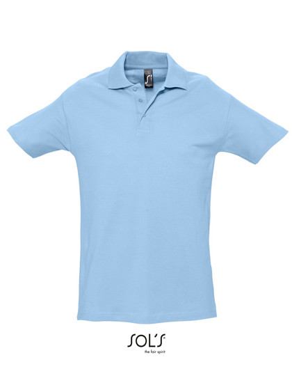 SOL´S Polo Spring II Sky Blue
