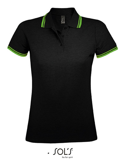 SOL´S Women´s Polo Shirt Pasadena Black
