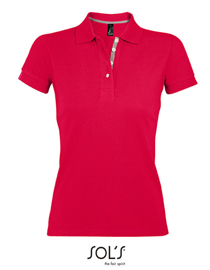 SOL´S Women´s Polo Shirt Portland Red