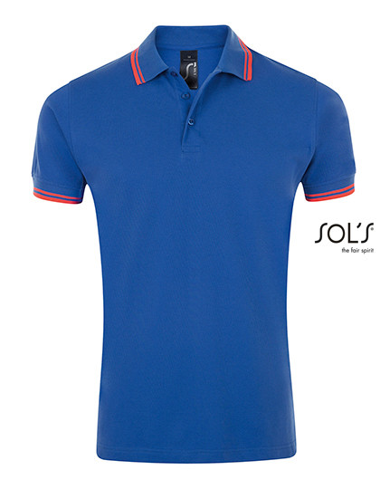 SOL´S Men´s Polo Shirt Pasadena Royal Blue 241