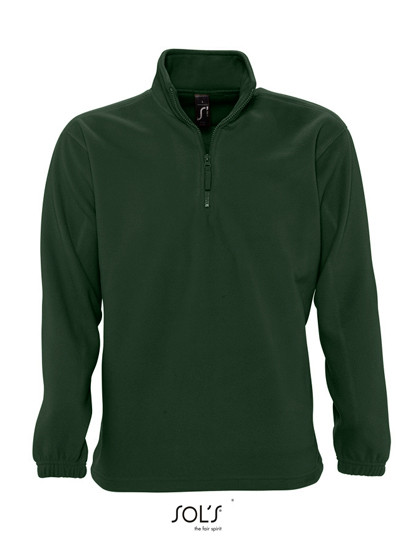 SOL´S Half-Zip Fleece Ness Fir Green