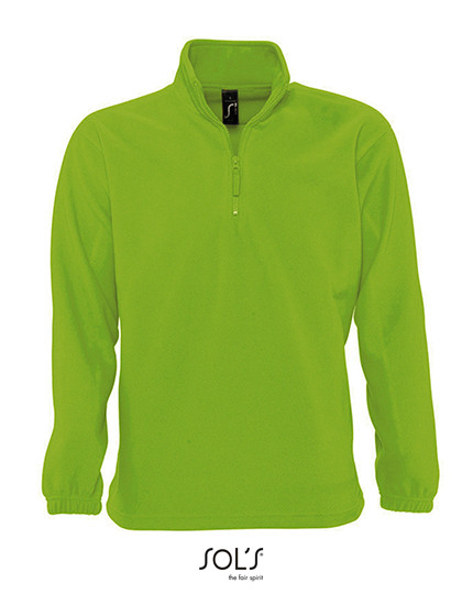 SOL´S Half-Zip Fleece Ness Lime
