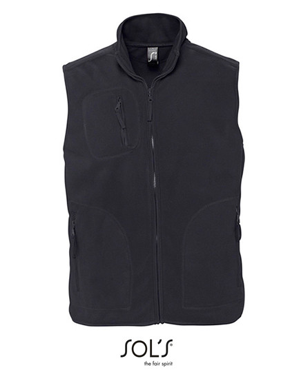 SOL´S Unisex Fleece Vest Norway Charcoal Grey (Solid)