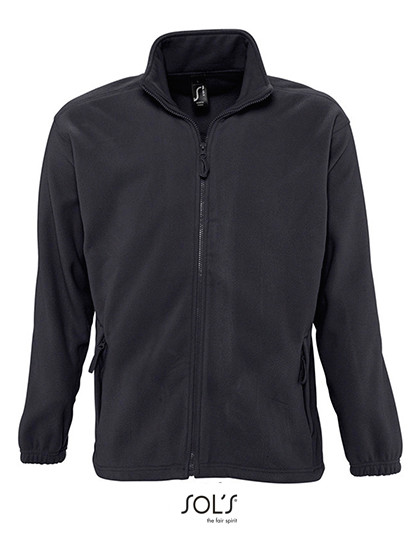SOL´S Fleecejacket North Charcoal Grey (Solid)