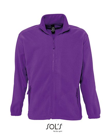 SOL´S Fleecejacket North Dark Purple