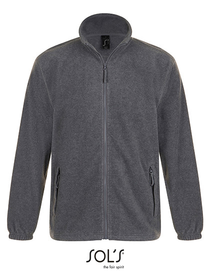 SOL´S Fleecejacket North Grey Melange