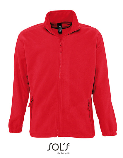 SOL´S Fleecejacket North Red