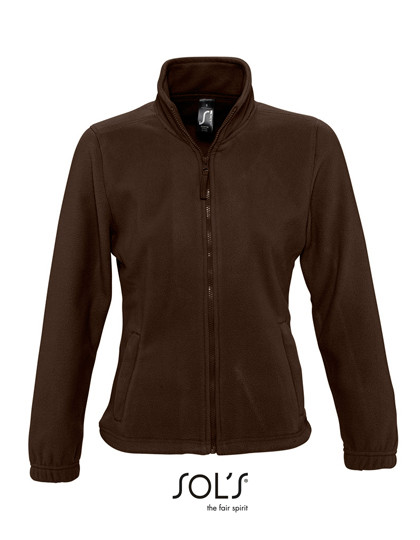 SOL´S Women´s Fleece Jacket North Dark Chocolate