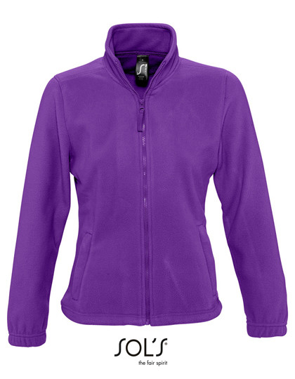 SOL´S Women´s Fleece Jacket North Dark Purple