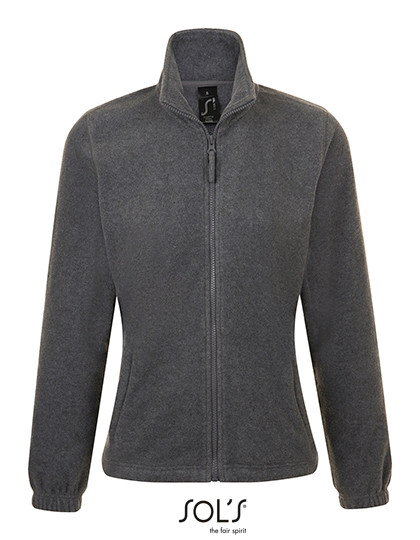 SOL´S Women´s Fleece Jacket North Grey Melange