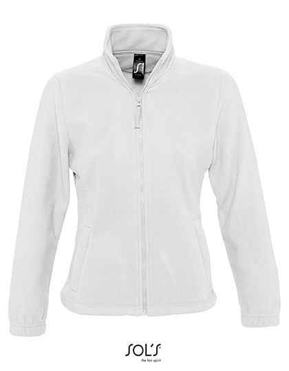 SOL´S Women´s Fleece Jacket North White