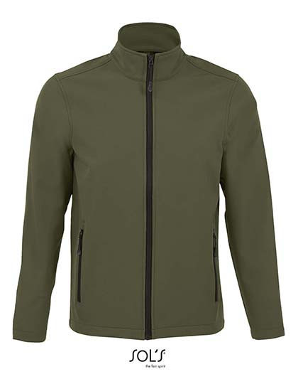 SOL´S Men´s Softshell Zip Jacket Race Army