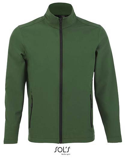 SOL´S Men´s Softshell Zip Jacket Race Bottle Green