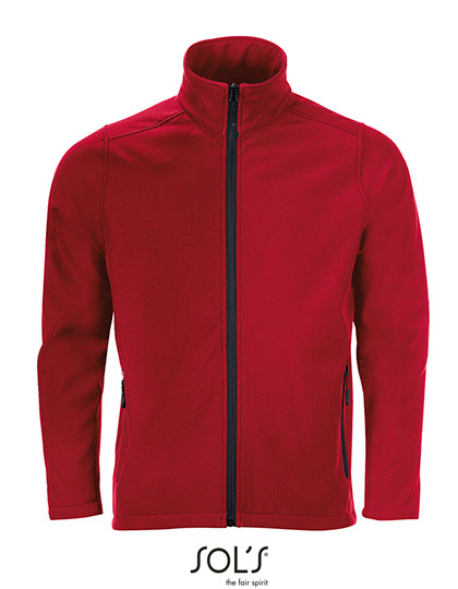 SOL´S Men´s Softshell Zip Jacket Race Pepper Red