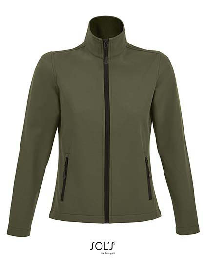 SOL´S Women´s Softshell Zip Jacket Race Army
