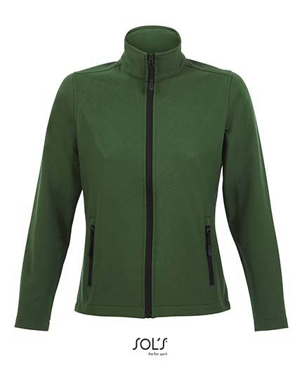SOL´S Women´s Softshell Zip Jacket Race Bottle Green