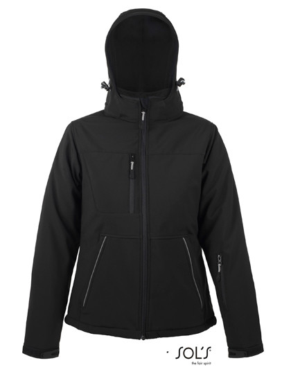 SOL´S Women´s Rock Padded Softshell Black