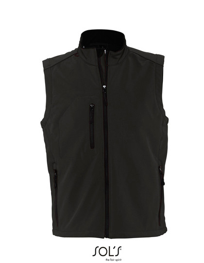 SOL´S Men´s Sleeveless Softshell Rallye Black