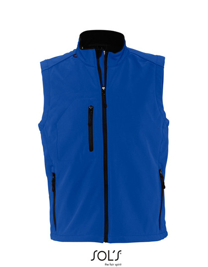 SOL´S Men´s Sleeveless Softshell Rallye Royal Blue 241