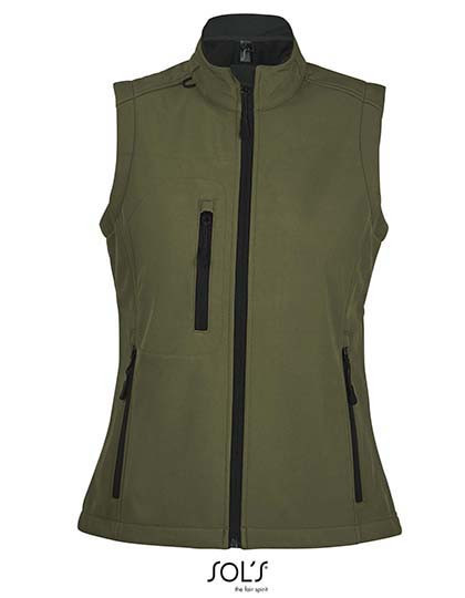 SOL´S Women´s Sleeveless Softshell Rallye Army