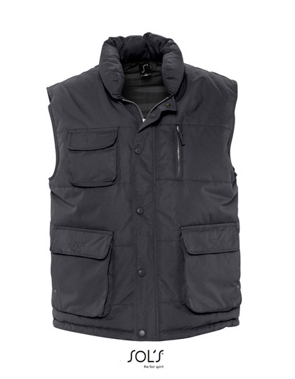 SOL´S Viper Bodywarmer Charcoal Grey (Solid)