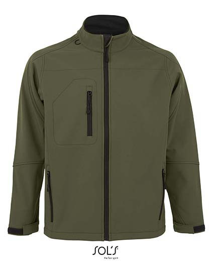 SOL´S Men´s Softshell Jacket Relax Army