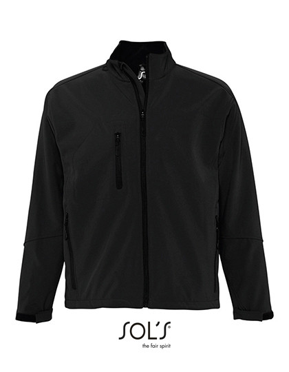 SOL´S Men´s Softshell Jacket Relax Black