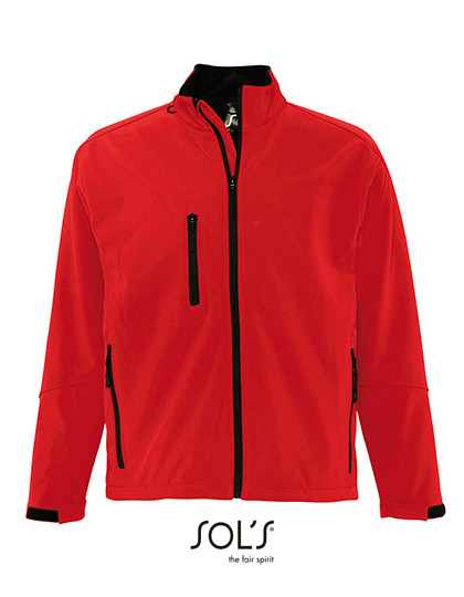 SOL´S Men´s Softshell Jacket Relax Pepper Red