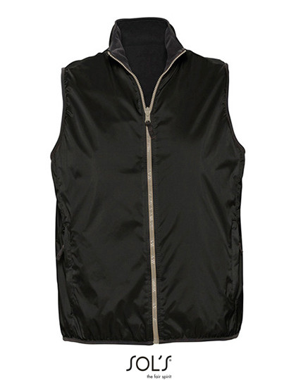 SOL´S Unisex Reversible Bodywarmer Winner Black