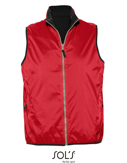 SOL´S Unisex Reversible Bodywarmer Winner Red