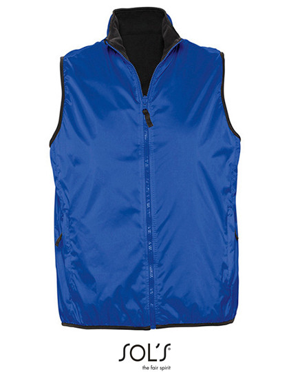 SOL´S Unisex Reversible Bodywarmer Winner Royal Blue 241