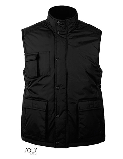 SOL´S Ripstop Bodywarmer Wells Black