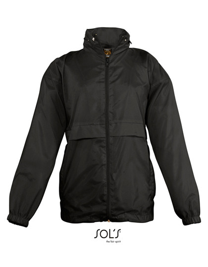 SOL´S Kids´ Windbreaker Surf Black