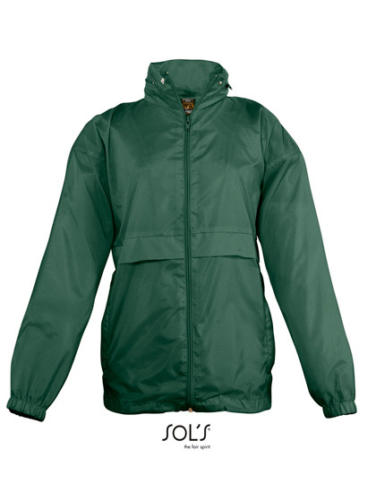 SOL´S Kids´ Windbreaker Surf Forest Green