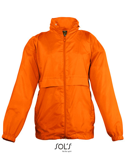 SOL´S Kids´ Windbreaker Surf Orange