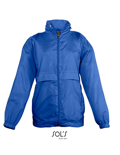 SOL´S Kids´ Windbreaker Surf Royal Blue 241