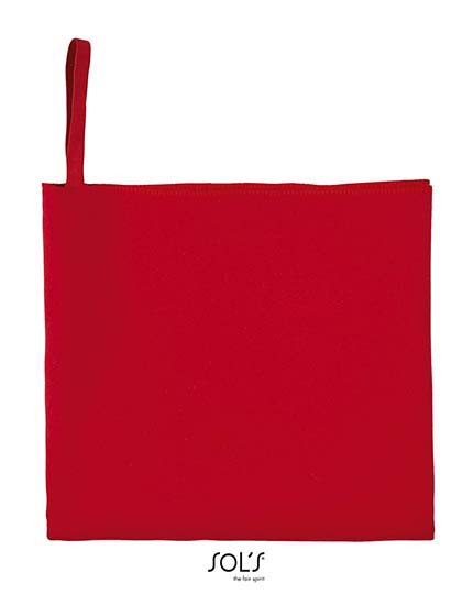 SOL´S Microfibre Towel Atoll 30 Red