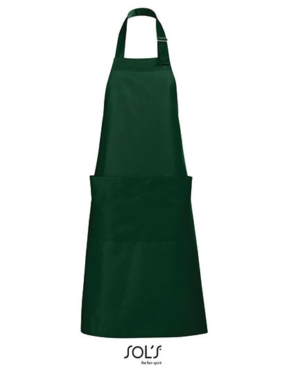 SOL´S Long Apron Gala Bottle Green