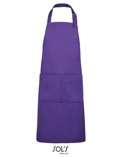 SOL´S Long Apron Gala Dark Purple