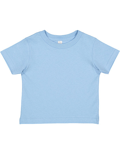 Rabbit Skins Toddler Fine Jersey T-Shirt Light Blue