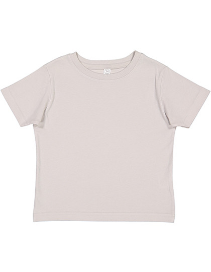 Rabbit Skins Toddler Fine Jersey T-Shirt Silver