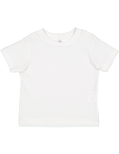 Rabbit Skins Toddler Fine Jersey T-Shirt White