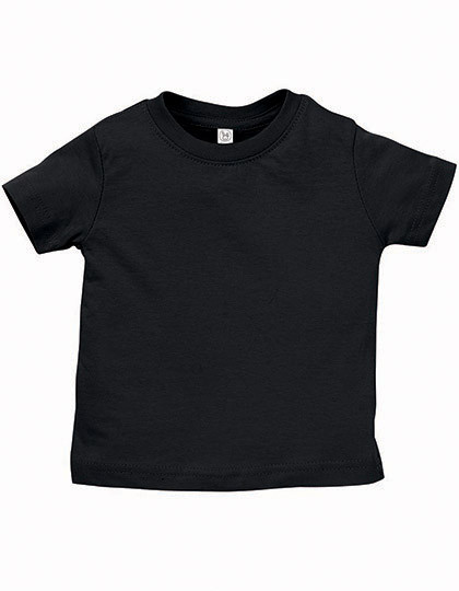 Rabbit Skins Infant Fine Jersey T-Shirt Black