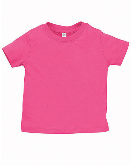 Rabbit Skins Infant Fine Jersey T-Shirt Hot Pink