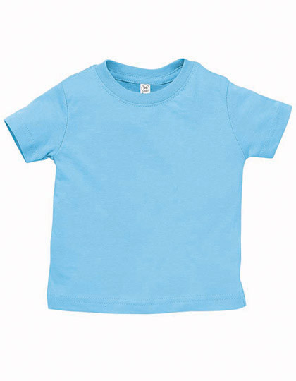 Rabbit Skins Infant Fine Jersey T-Shirt Light Blue