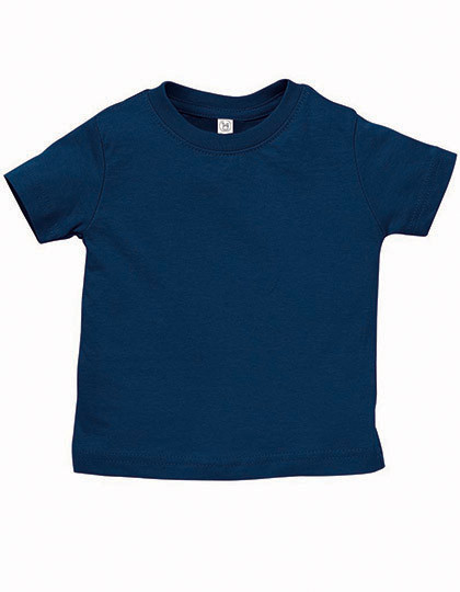 Rabbit Skins Infant Fine Jersey T-Shirt Navy