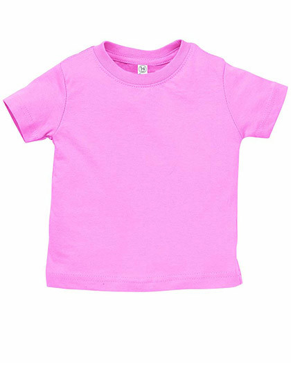 Rabbit Skins Infant Fine Jersey T-Shirt Pink