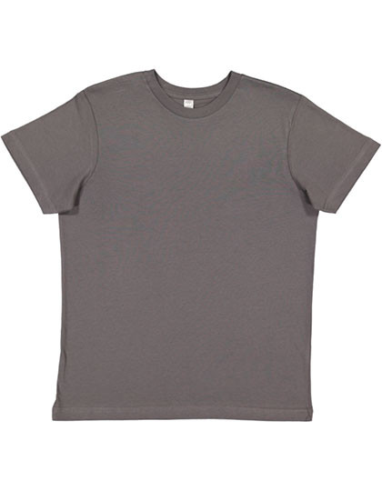 Rabbit Skins Youth Fine Jersey T-Shirt Charcoal