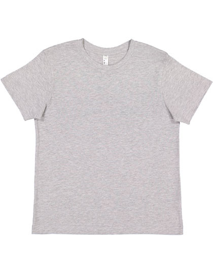 Rabbit Skins Youth Fine Jersey T-Shirt Heather Grey