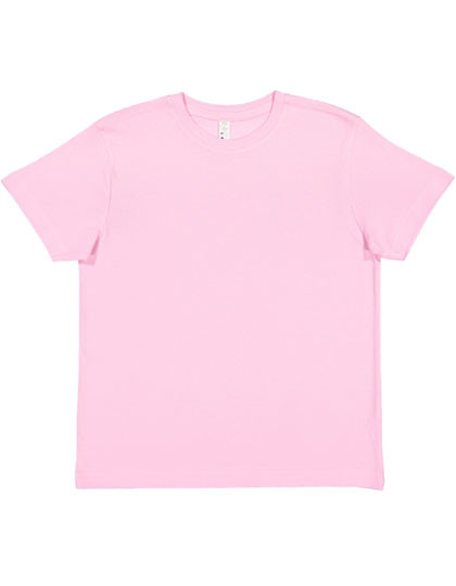 Rabbit Skins Youth Fine Jersey T-Shirt Pink